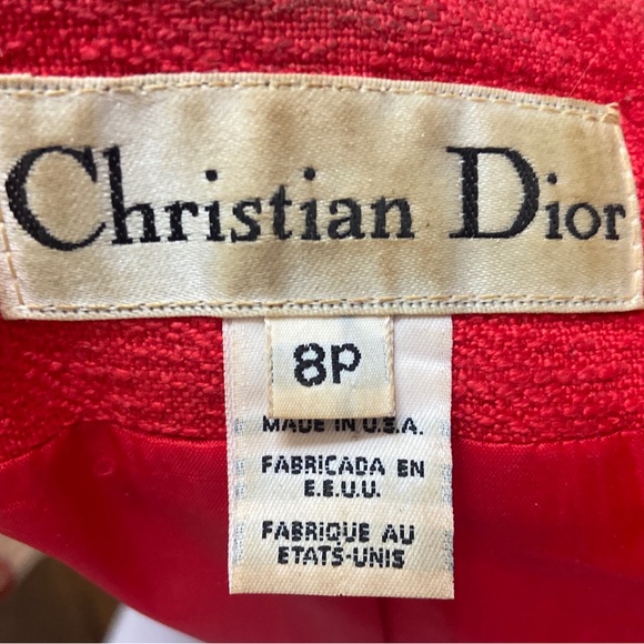 Vintage Christian Dior suit - Picture 6 of 9